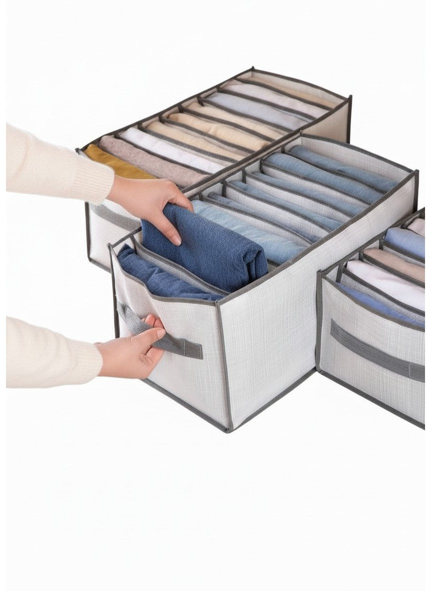 Combo Armonía | 3 Cajas Organizadoras para Ropa Medianas