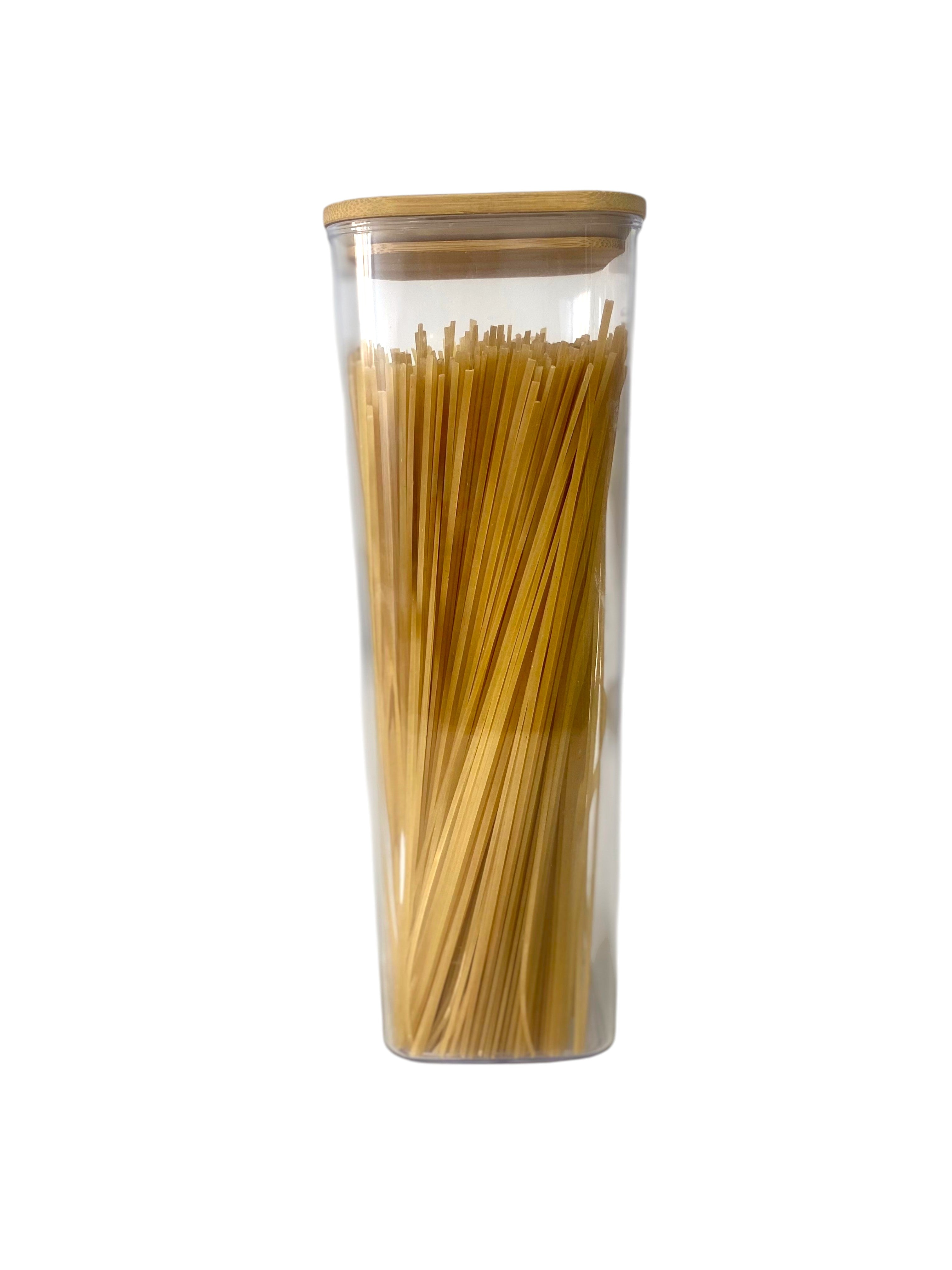 Contenedor Hermetico con Tapa de Bambu - 1900 ml