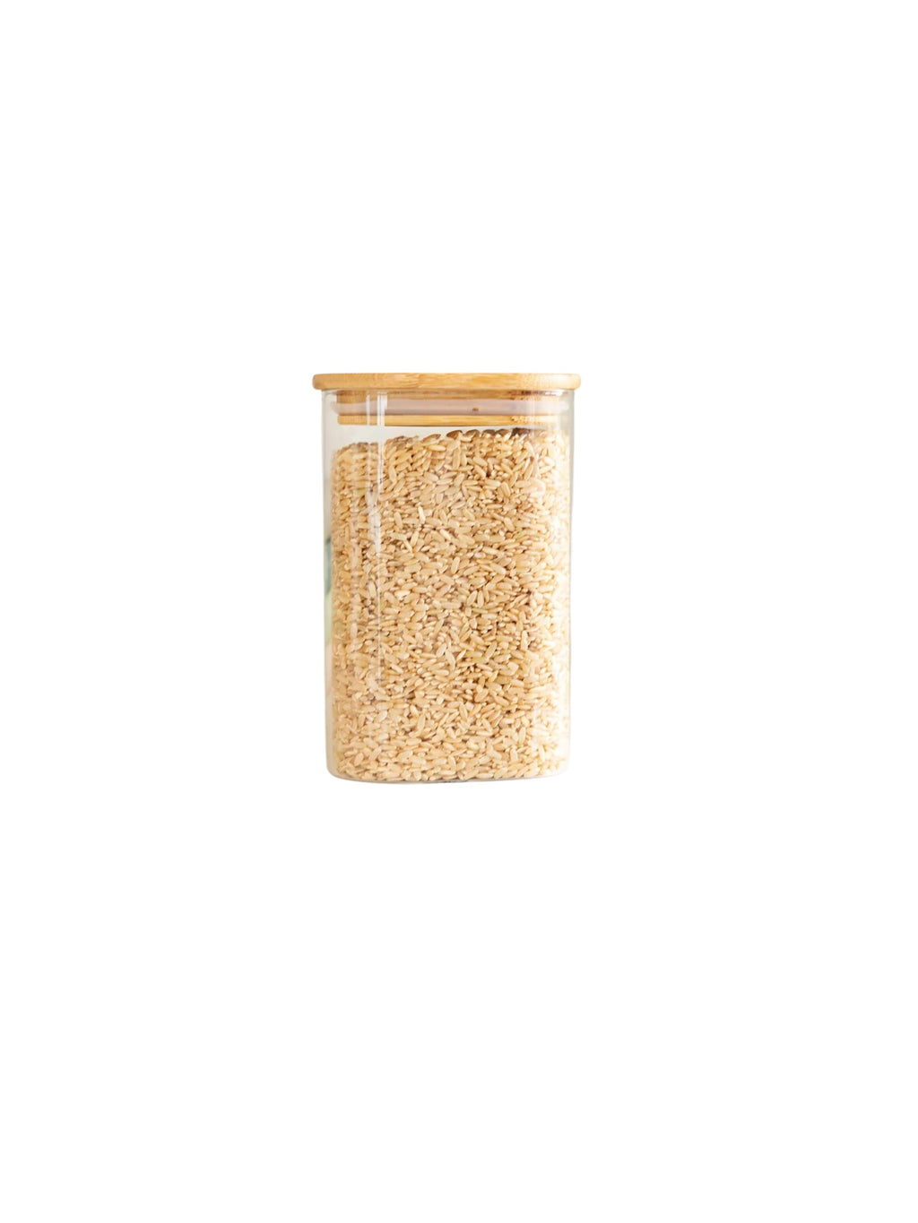 Contenedor Hermetico con Tapa de Bambu - 800 ml