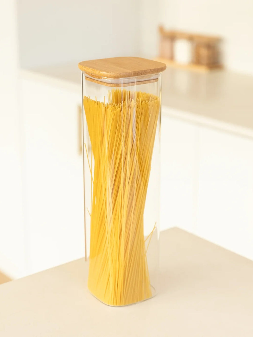 Contenedor Hermetico con Tapa de Bambu - 1900 ml