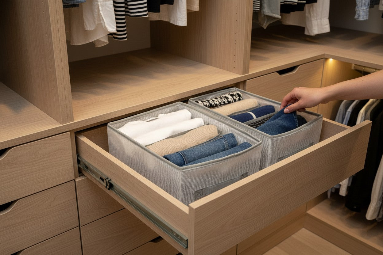 Caja Organizadora Para Camisetas y JEans Talla M