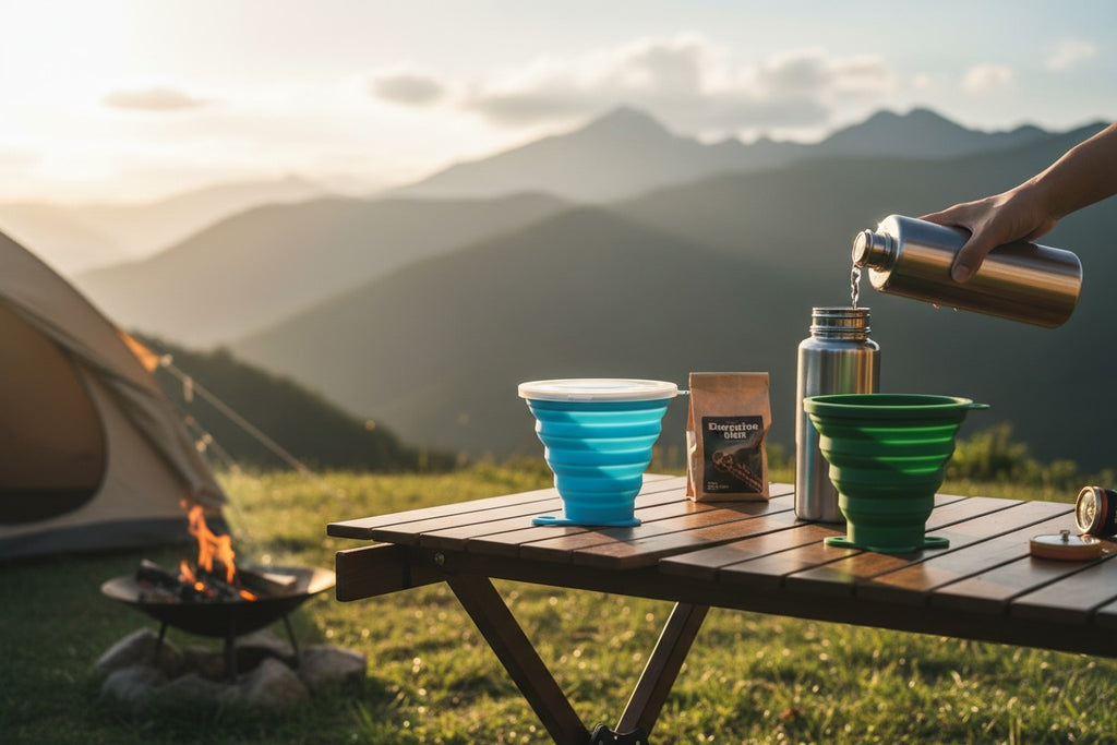 Vaso Portable Plegable en Silicona