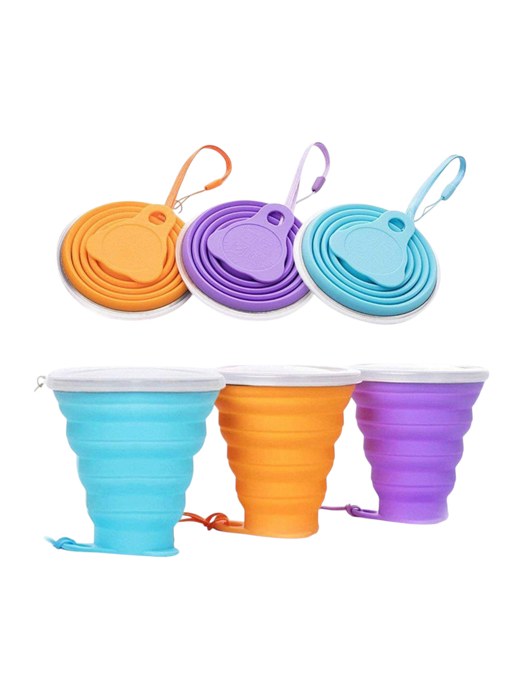 Vaso Portable Plegable en Silicona